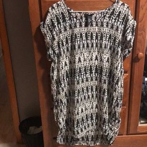 H and M tunic with belt